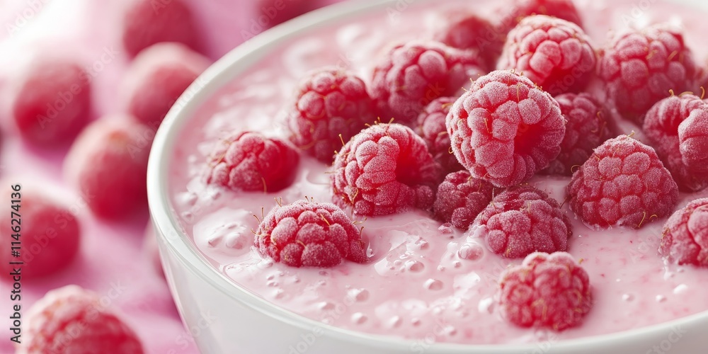 Fresh raspberries in milk await mixing, creating a delightful blend of flavors. Enjoy the vibrant raspberries in milk for a delicious twist in your recipes and treats. Fresh raspberries in milk await mixing, creating a delightful blend of flavors. Enjoy the vibrant raspberries in milk for a delicious twist in your recipes and treats.