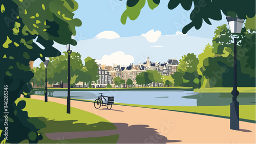 The Beauty of Vondelpark, Netherlands
