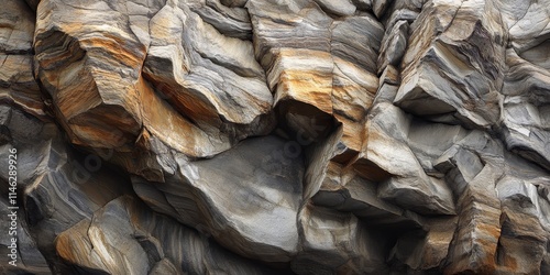 Wallpaper Mural Elegant natural rock formations resemble intricate sculptures, showcasing the beauty and artistry of nature through fine natural rock textures and shapes that captivate the imagination. Torontodigital.ca