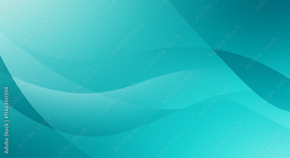 Abstract Teal Wave Background Modern Design Smooth Curves Gradient Flowing Lines Aqua Turquoise Abstract Teal Wave Background Modern Design Smooth Curves Gradient Flowing Lines Aqua Turquoise