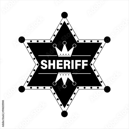 Wild West elements in modern decoration style. Western-themed vector illustration.