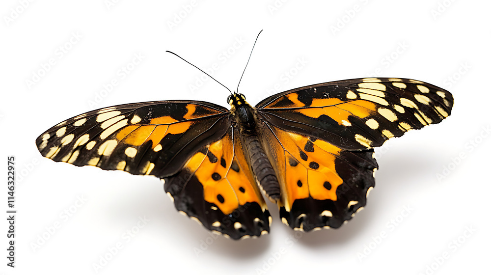 Naklejka premium butterfly isolated on white