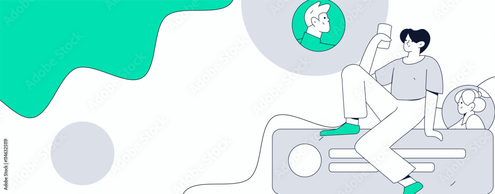 Personnel doing job interview flat vector concept operation hand drawn illustration
Personnel doing job interview flat vector concept operation hand drawn illustration