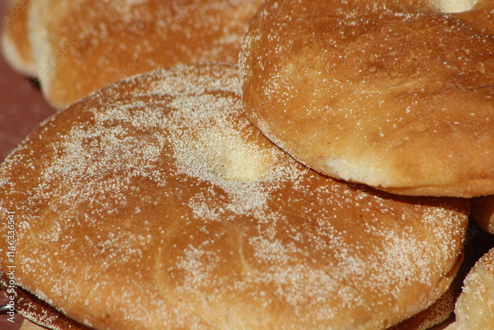Moroccan Traditional Bread, Khobz Moroccan Traditional Bread, Khobz