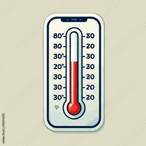 thermometer icon vector design illustration