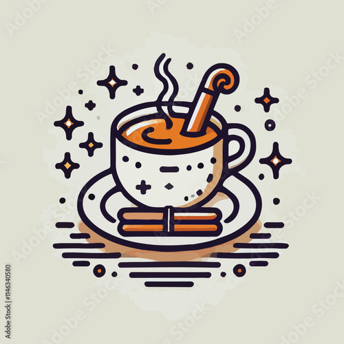 coffee icon vector template illustration