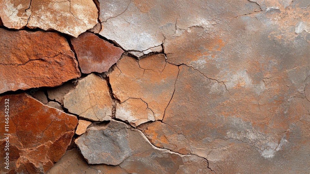 Fototapeta premium Exploring Cracks in Time