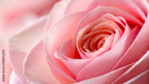 pink rose close up