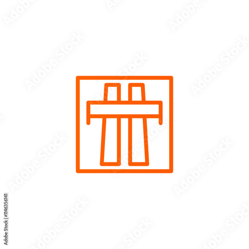 motorway gradient icon