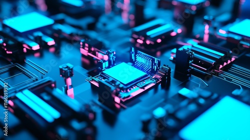 A Bitcoin and crypto mining operation. A massive data center. State-of-the-art servers in action.