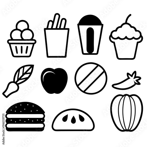 food and drink icons