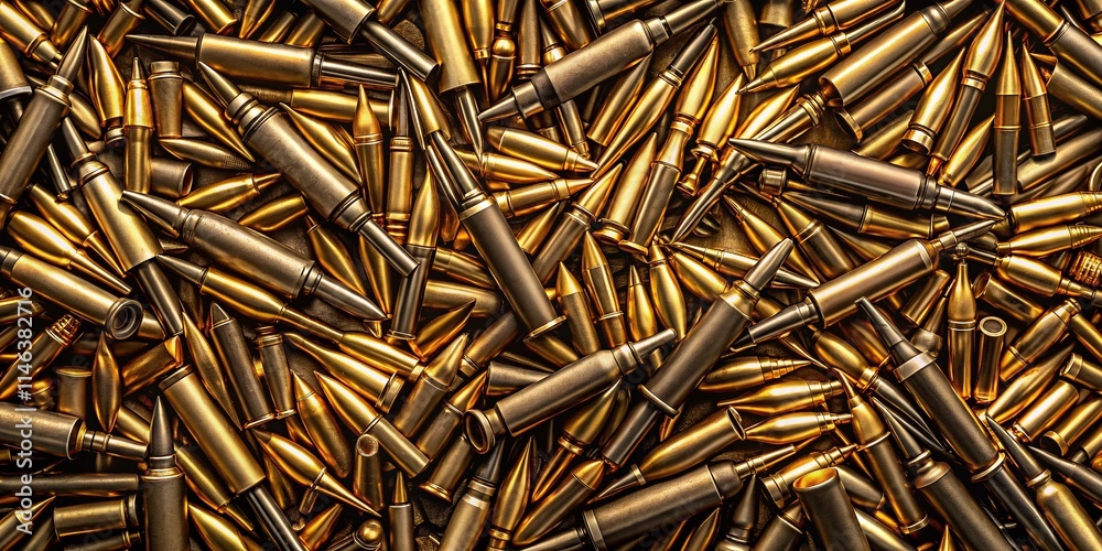 Abstract Bullet Gun Round Background: Ammo, Rifle, Automatic Weapon Contour Relief Pattern Abstract Bullet Gun Round Background: Ammo, Rifle, Automatic Weapon Contour Relief Pattern