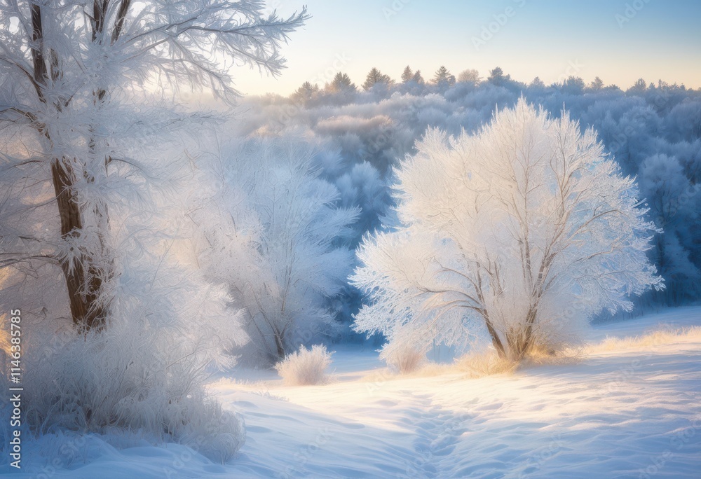 enchanting snow laden landscape featuring soft winter frosty captivating white wilderness, nature, trees, ice, beauty, scenic, frozen, light, forest, sky enchanting snow laden landscape featuring soft winter frosty captivating white wilderness, nature, trees, ice, beauty, scenic, frozen, light, forest, sky