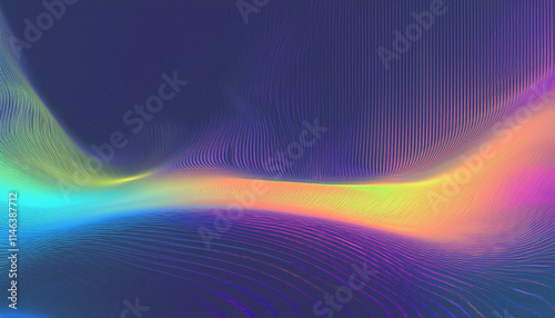 A Mesmerizing 3D Abstract Multicolor Visualization
