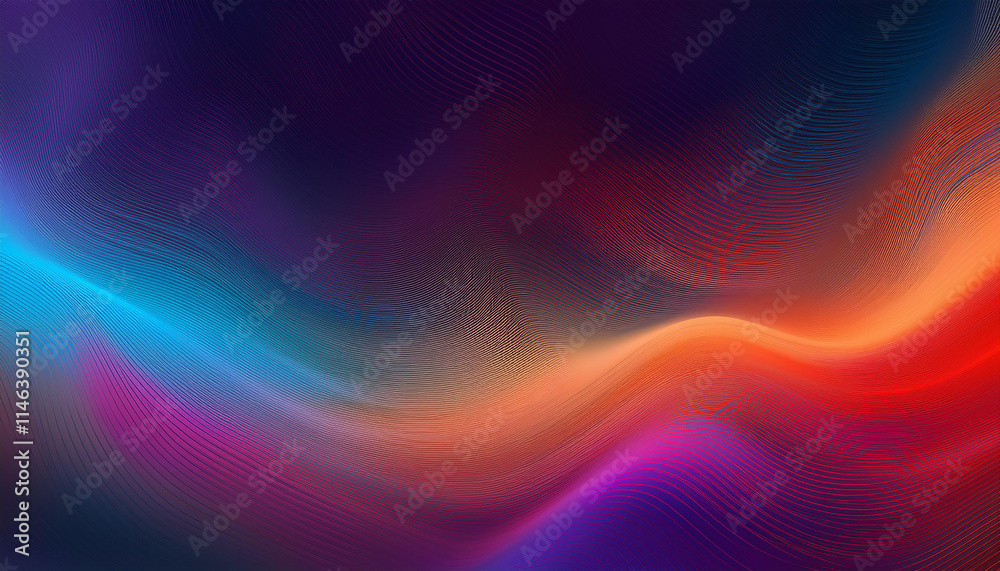 A stunning 3D render of an abstract multicolor spectrum A stunning 3D render of an abstract multicolor spectrum