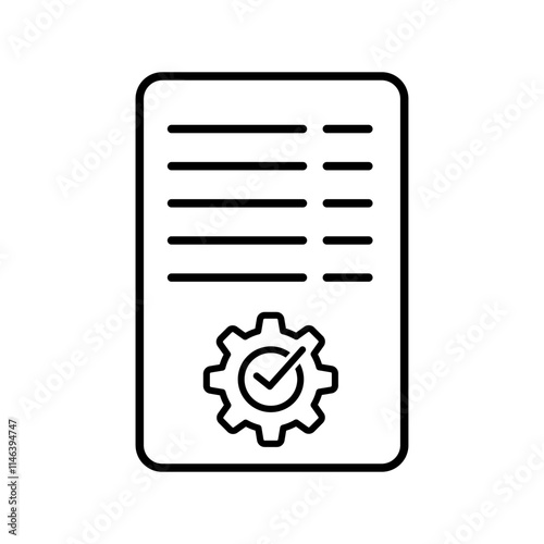 Checkmark icon vector. confirm terms illustration sign. approve symbol. ok logo. approve mark.