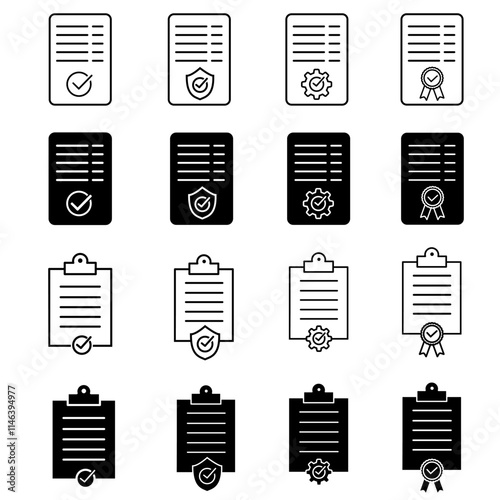 Checkmark icon vector set. confirm terms illustration sign collection. approve symbol. ok logo. approve mark.