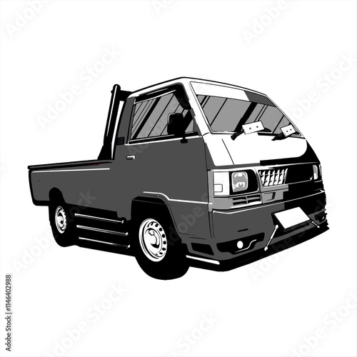 vector elsapek l300 pick up truck