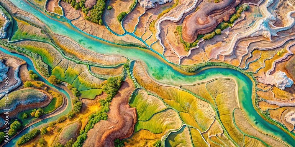 Aerial Topographic Map, Drone Photography, Soft Hues, Abstract Landscape, Elevated Perspective, Nature Texture, Geometric Patterns Aerial Topographic Map, Drone Photography, Soft Hues, Abstract Landscape, Elevated Perspective, Nature Texture, Geometric Patterns