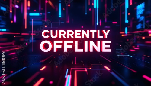 Vivid and Immersive twitch Offline Screen Design for streamers