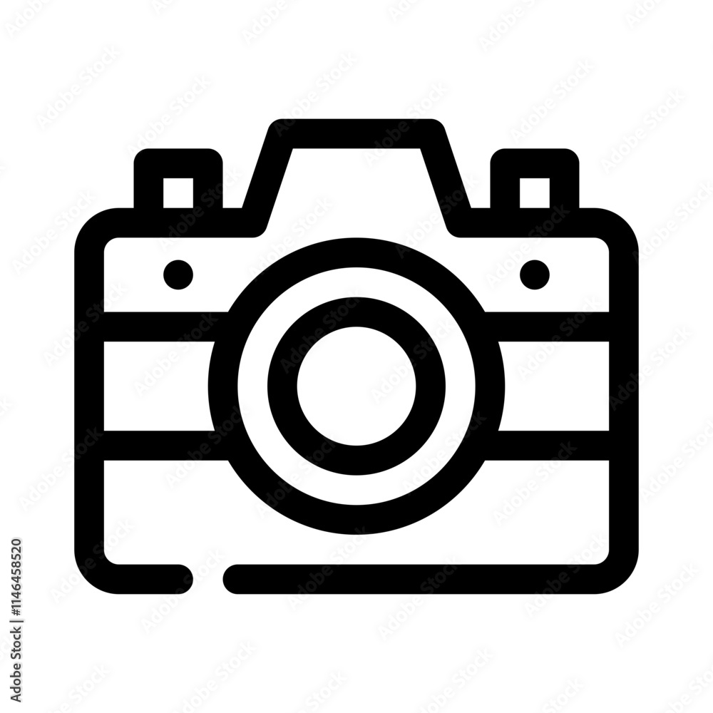 camera line icon camera line icon
