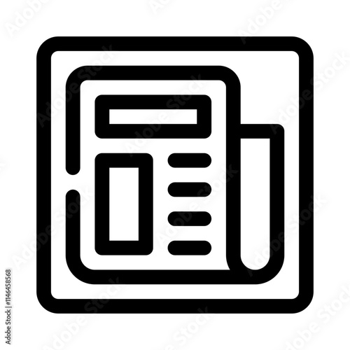 news app line icon