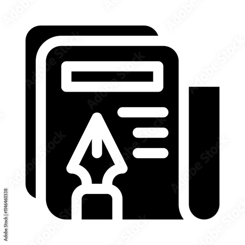 editorial glyph icon