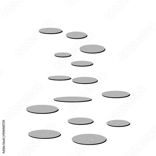 Stone Path Vector