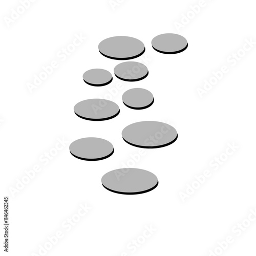Stone Path Vector