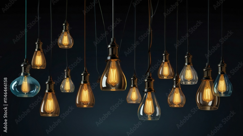 bulbs on a wall bulbs on a wall