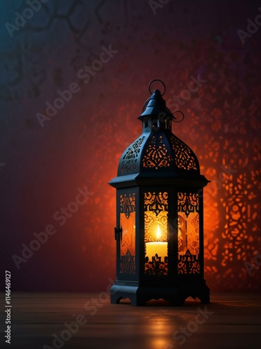 lantern in the night