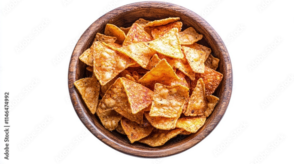 Bowl of crispy tortilla chips. (1) Bowl of crispy tortilla chips. (1)