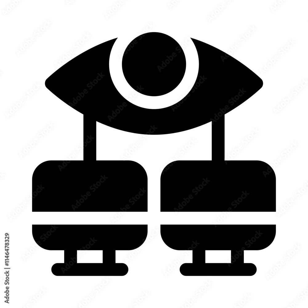 monitoring glyph icon
