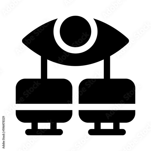 monitoring glyph icon