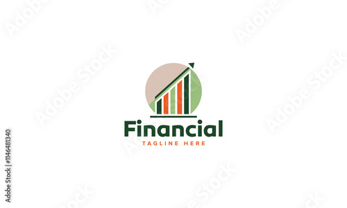 Professional Creative Finance Accounting Investment Logo Designs, Innovative Business Growth Services photo