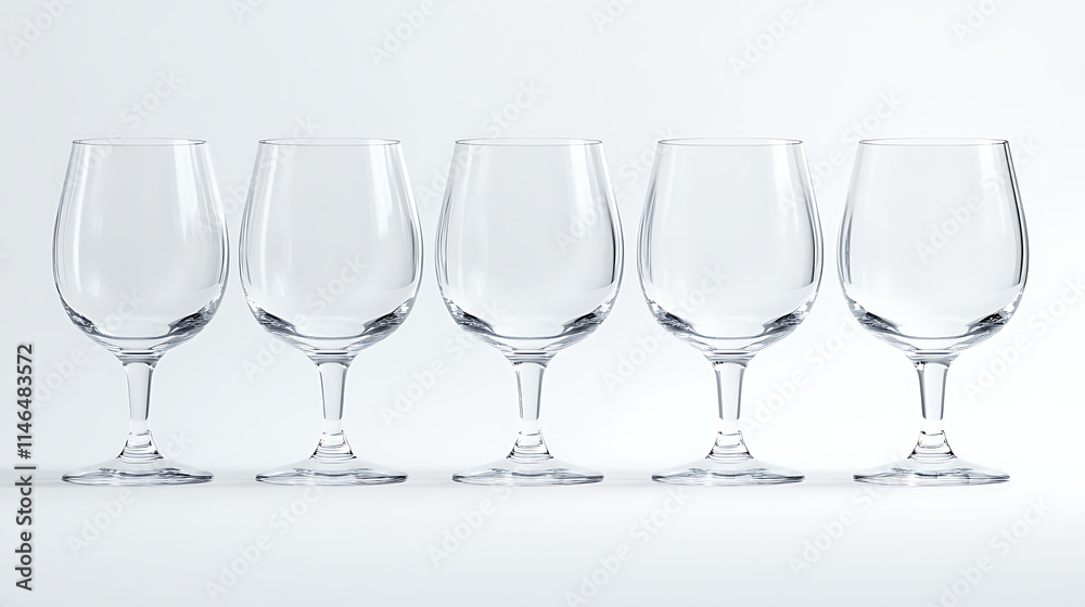set of Glasses of water isolated on white background Many glasses of fresh water on white background set of Glasses of water isolated on white background Many glasses of fresh water on white background