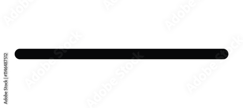 Straight line, stripe series from thin to thick