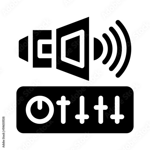 Volume glyph icon