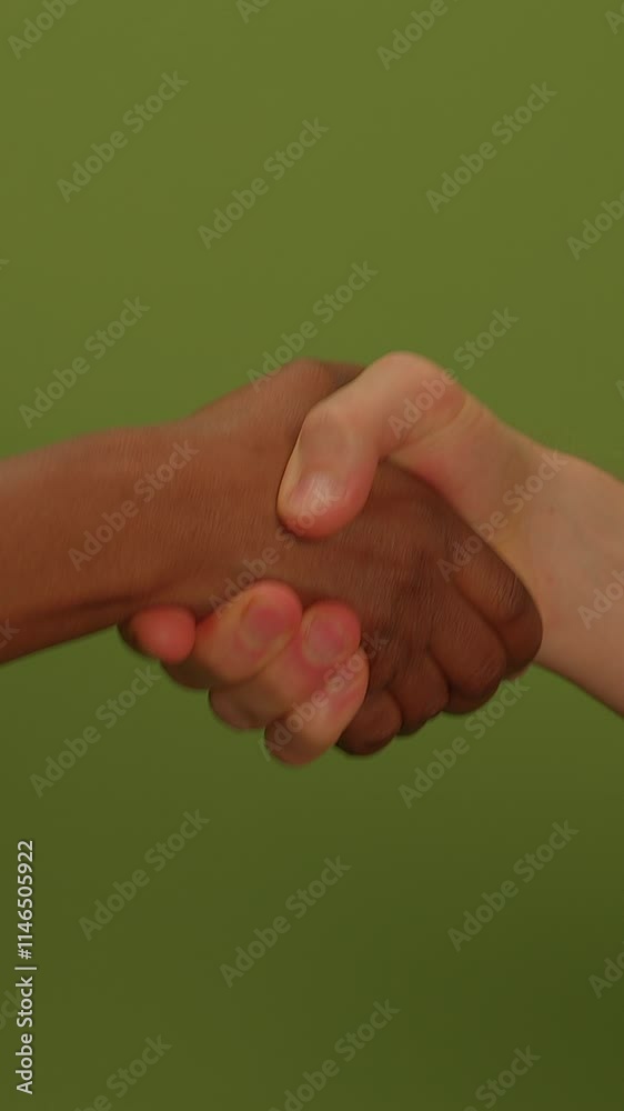 A closeup image showcasing a hand gesture posed against a bright green background A closeup image showcasing a hand gesture posed against a bright green background