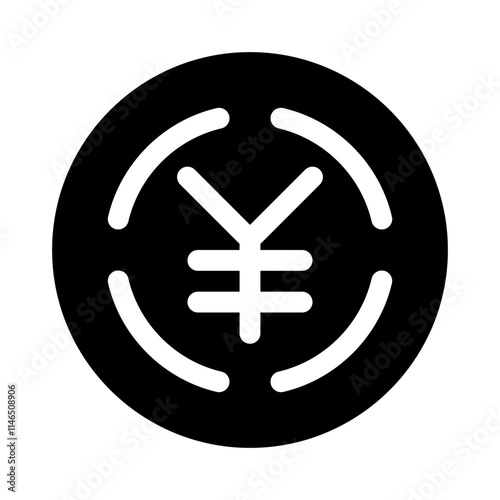 yen symbol glyph icon