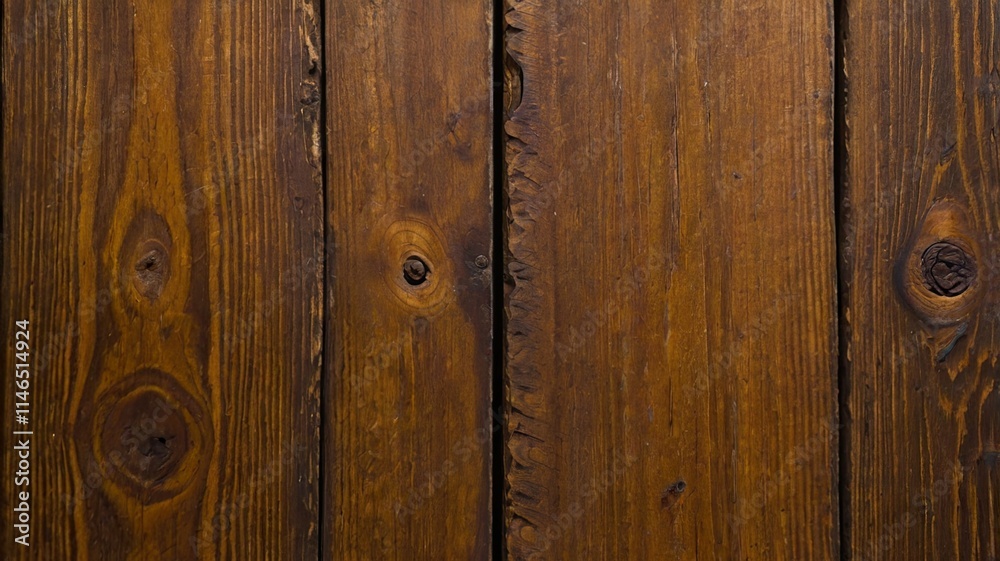 Rustic Wooden Plank Texture with Natural Knots Rustic Wooden Plank Texture with Natural Knots