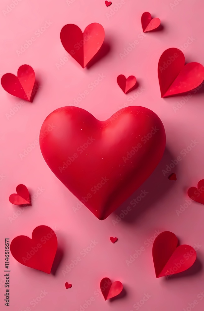 Valentine's Day background design image Valentine's Day background design image