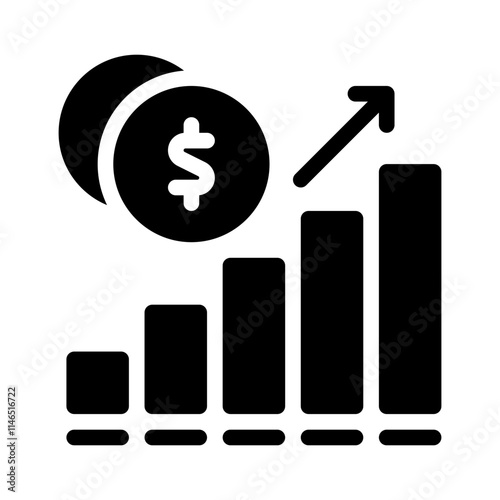 Chart glyph icon