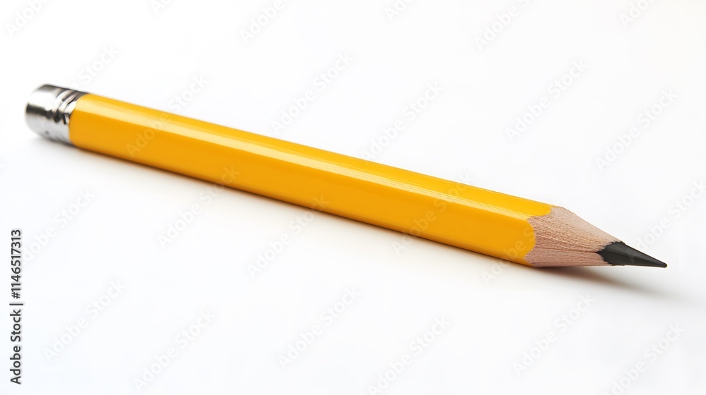 Sketching ideas with a yellow pencil creative workspace product photography indoor setting close-up perspective Sketching ideas with a yellow pencil creative workspace product photography indoor setting close-up perspective