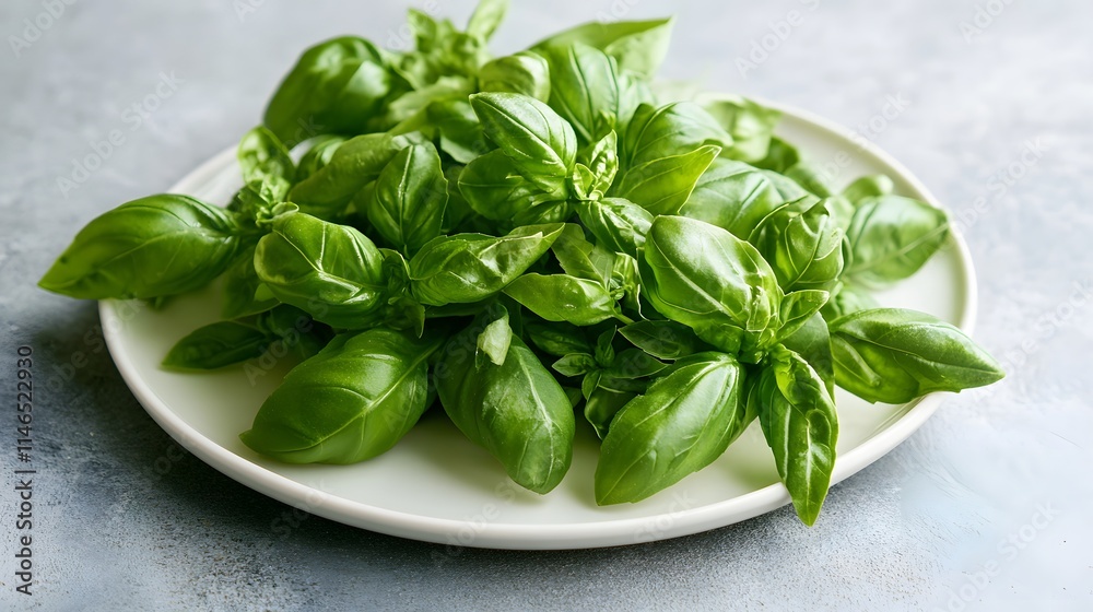 Harvesting fresh basil leaves kitchen food photography natural light close-up culinary inspiration Harvesting fresh basil leaves kitchen food photography natural light close-up culinary inspiration