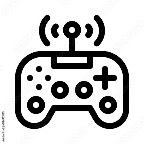 controller line icon