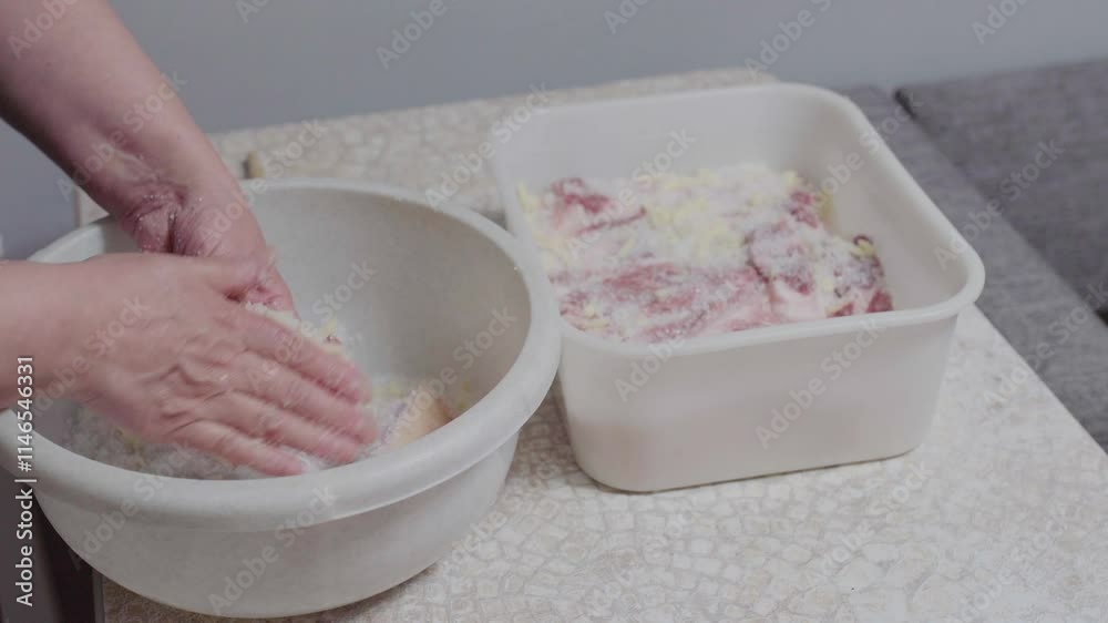 Raw Pork for frying or making lard Raw Pork for frying or making lard