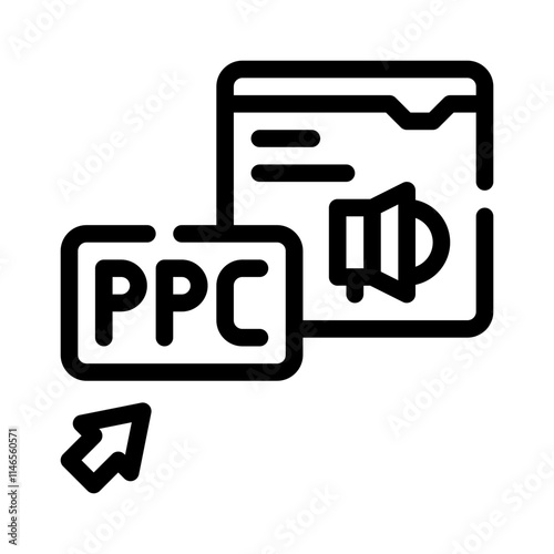 PPC line icon