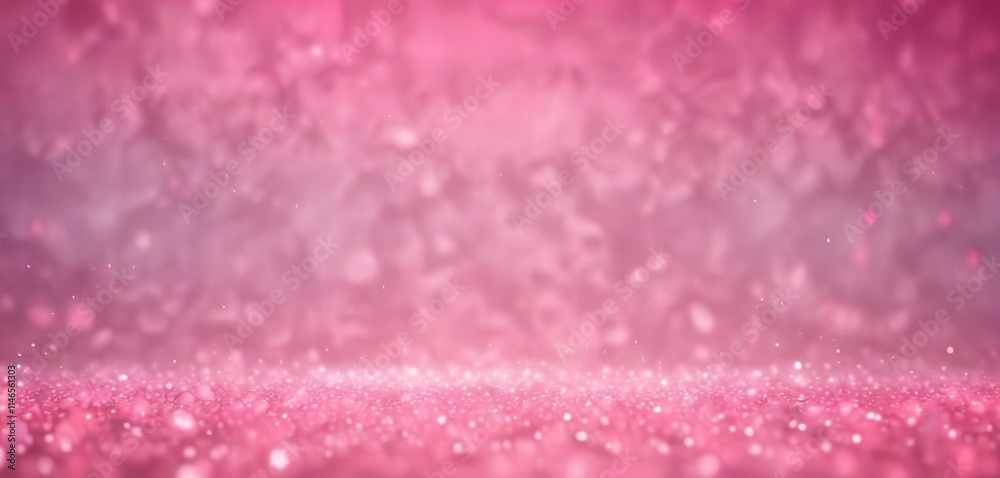 Gradient background with abstract pink bokeh effect , gentle haze, bokeh
