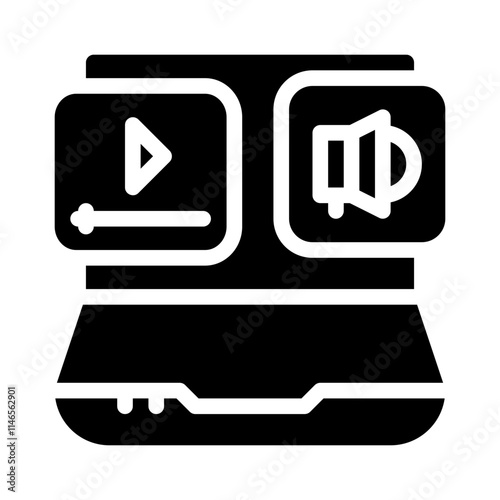 Content glyph icon